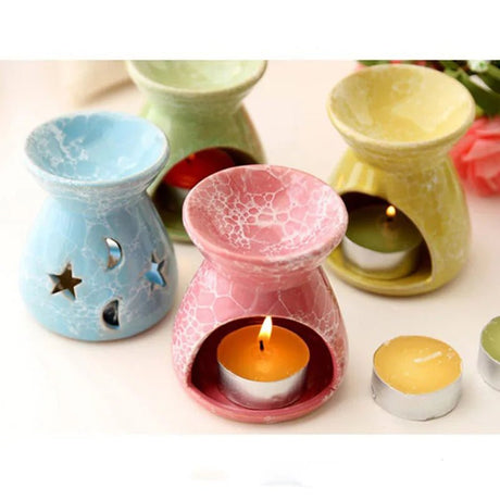 Candle Aromatherapy Furnace Aromatherapy Lamp Essential Oil Furnace Household Romantic Burner Home Decor - Julia M LifeStyles