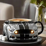 Car Shaped Handcrafted Stainless Steel Coffee Mug - 100ML - Julia M LifeStyles