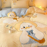 Cartoon Duvet Set - Ultra Soft Fleece - Julia M LifeStyles