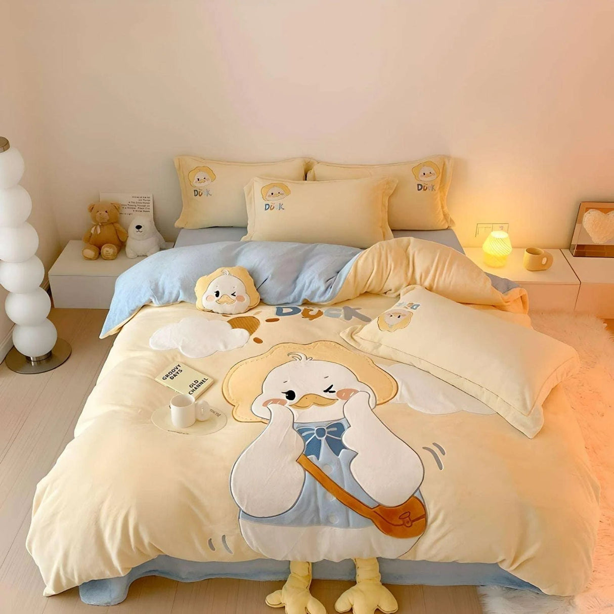 Cartoon Duvet Set - Ultra Soft Fleece - Julia M LifeStyles