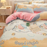 Cartoon Velvet Quilt Cover - Julia M LifeStyles