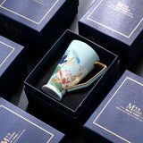 Ceramic Mug Large Capacity Tea Cup Office Bone China Cup Teacup Water Cup Gift Box - Julia M LifeStyles