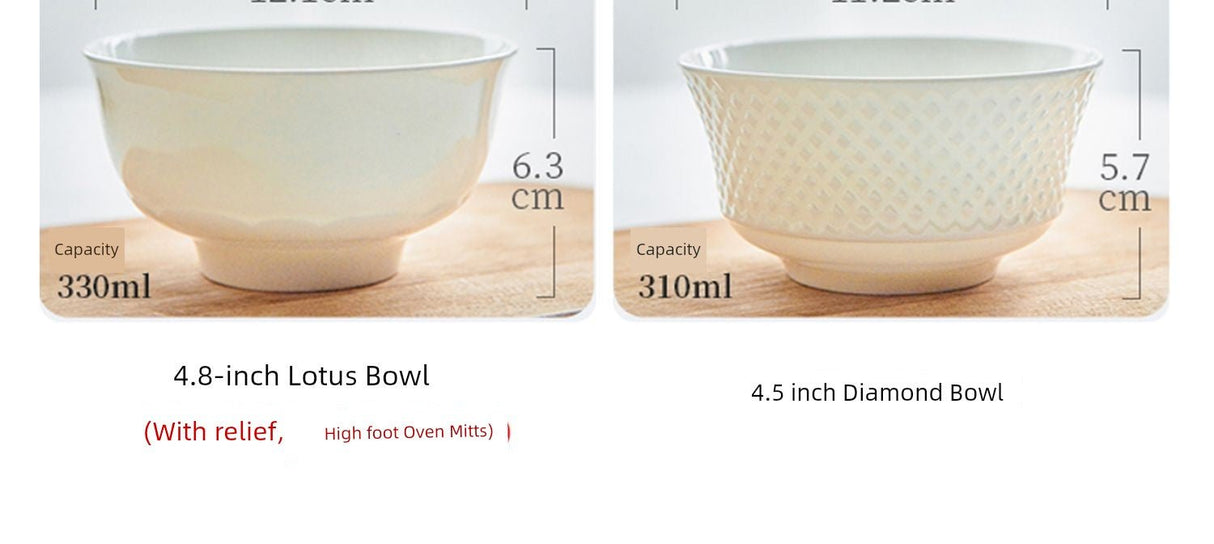 Ceramic Tableware Suit Combination For Home Chinese Small Bowl - Julia M LifeStyles