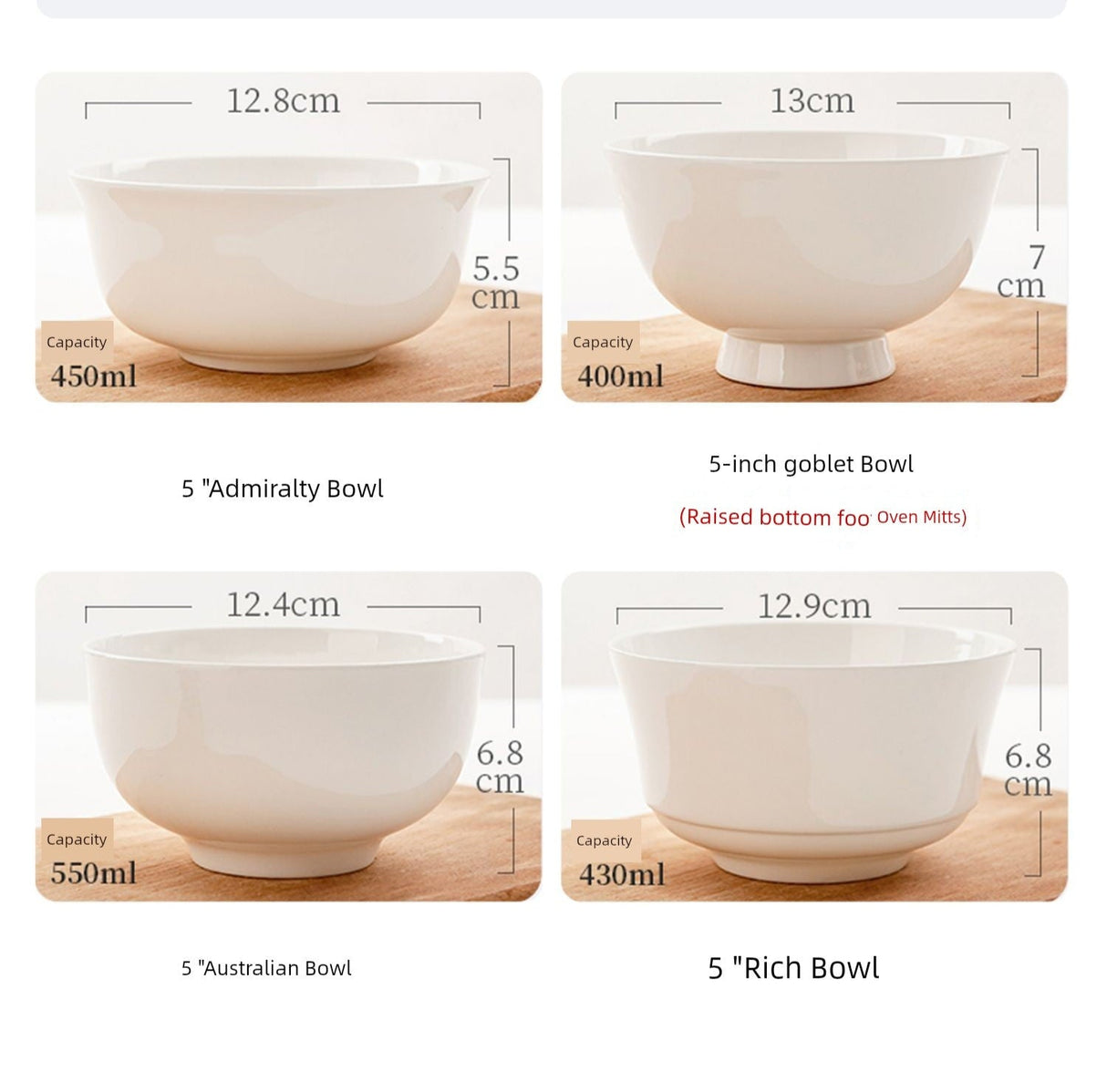 Ceramic Tableware Suit Combination For Home Chinese Small Bowl - Julia M LifeStyles