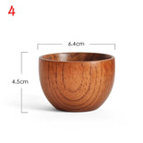 Chansunrun Handmade Natural Spruce Wood Big Belly Cup 🌲 - Julia M LifeStyles