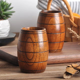 Chansunrun Handmade Natural Spruce Wood Big Belly Cup 🌲 - Julia M LifeStyles