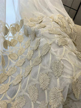 Chenille Embroidered Curtain Luxury Minimalist - Julia M LifeStyles