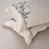 Chic Embroidered Bamboo 4pc Duvet Cover Set - Julia M LifeStyles