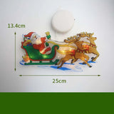 Christmas Decoration Lights Santa Snowman Elk - Julia M LifeStyles