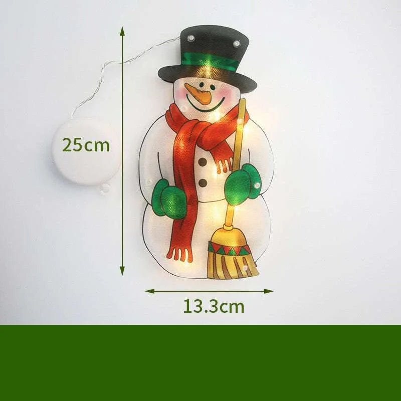 Christmas Decoration Lights Santa Snowman Elk - Julia M LifeStyles