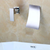 Chrome/Gold Waterfall Spout Basin Faucet: The Ultimate Bathroom Upgrade - Julia M LifeStyles