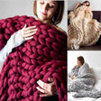 Chunky Merino Wool Blanket - Julia M LifeStyles