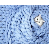 Chunky Merino Wool Blanket - Julia M LifeStyles