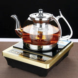 Clear Glass Teapot with 1.2L Capacity - Heat Resistant & Multifunctional - Julia M LifeStyles