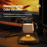 Coffee Cup Heater USB Heating Pad Coaster 4 Temperature Setting Electic Milk Tea Water Thermostatic Cup Warmer For Home Office - Julia M LifeStyles