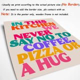 "Colourful Kitchen Quote Canvas Print" - Julia M LifeStyles