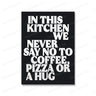 "Colourful Kitchen Quote Canvas Print" - Julia M LifeStyles