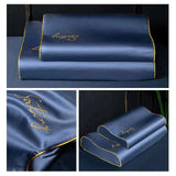 Cotton Embroidered Latex Pillowcase - Julia M LifeStyles