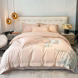 Cotton Embroidery Hotel Style Bedding Set - Julia M LifeStyles