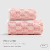 Cotton Towel Set with Hair - Drying Cap - Julia M LifeStyles