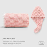 Cotton Towel Set with Hair - Drying Cap - Julia M LifeStyles