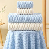 Cotton Towel Set with Hair - Drying Cap - Julia M LifeStyles