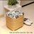 Countryside Chic Rattan Wooden Storage Bench - Julia M LifeStyles