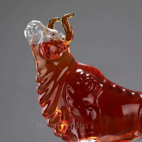 Cow Shape Glass Whisky & Wine Decanter Set 🐄🍷 - Julia M LifeStyles