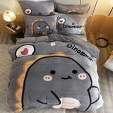 Cozy Cartoon Winter Bedding Set - Julia M LifeStyles