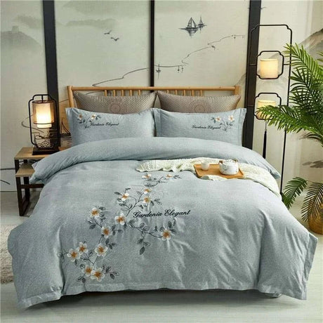 Cozy Winter Dreams 7 - Piece Chinese - style Bedding Set - Julia M LifeStyles