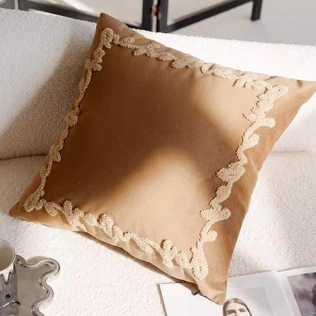 Cream Color Living Room Pillow Cover Middle Ancient High Quality Sofa - Julia M LifeStyles