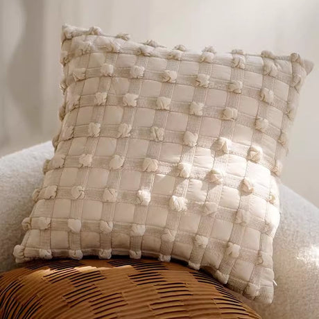 Cream Color Living Room Pillow Cover Middle Ancient High Quality Sofa - Julia M LifeStyles