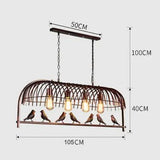 Creative Bird Vintage Industrial Chandelier - Julia M LifeStyles