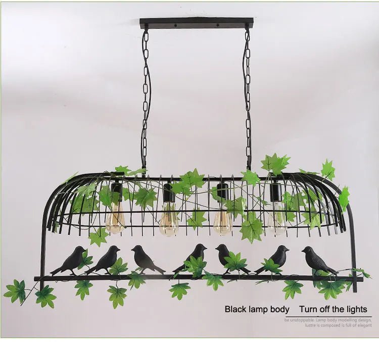 Creative Bird Vintage Industrial Chandelier - Julia M LifeStyles