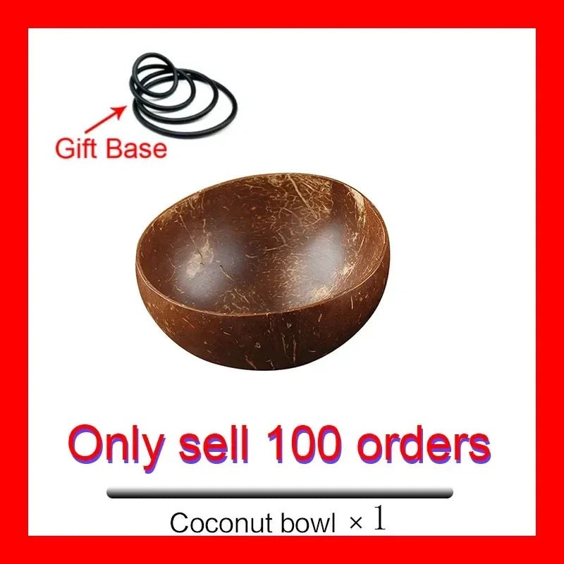 Creative Coconut Shell Fruit Salad Rice Bowl Set 🌴🥥 - Julia M LifeStyles