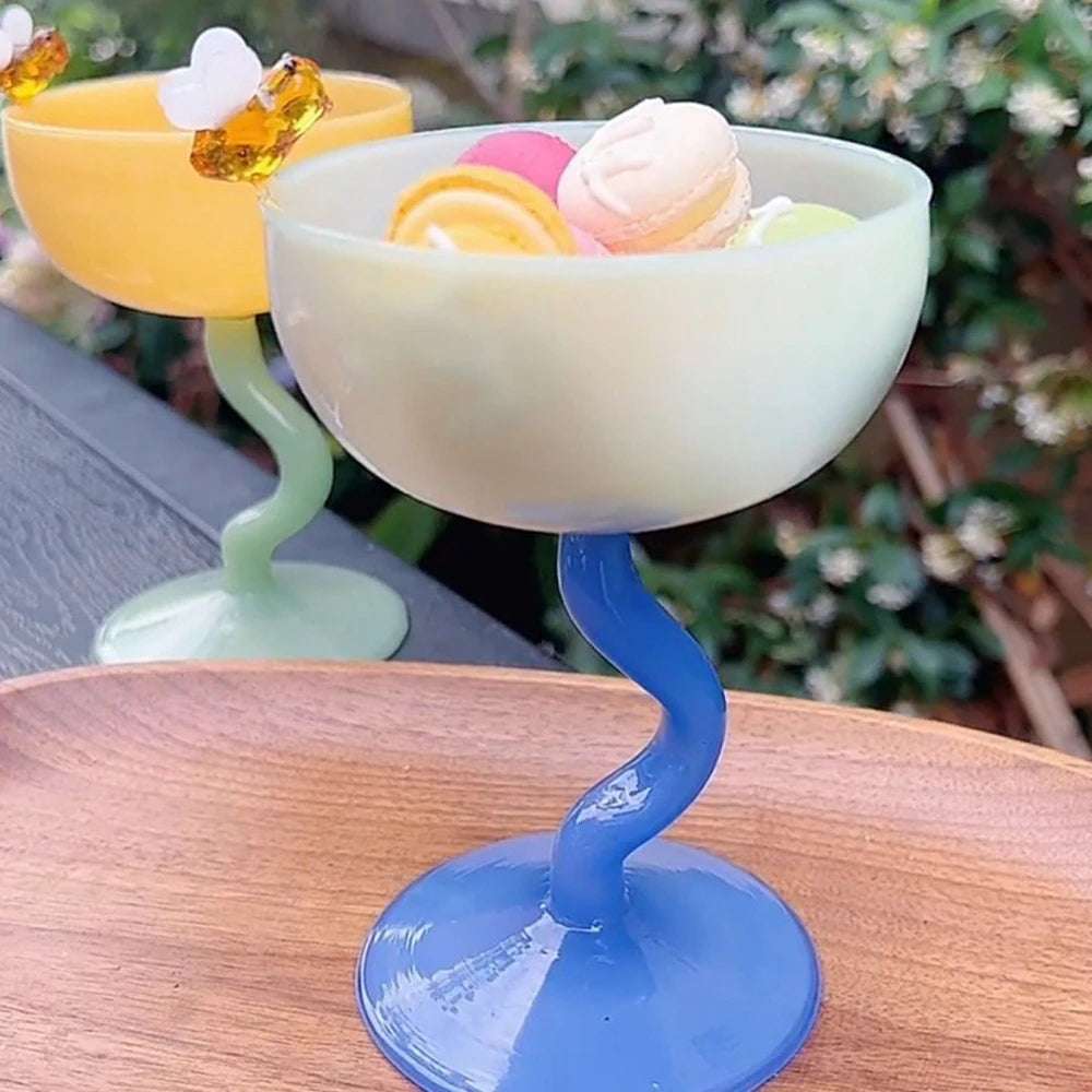 Creative Dessert Cup Handmade Glass Goblet - Julia M LifeStyles