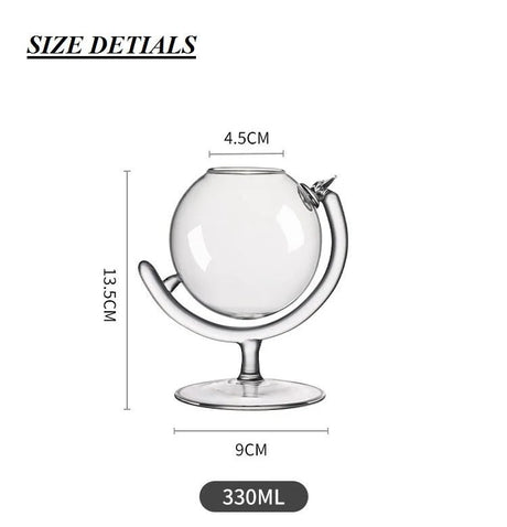 Creative Globe Bubble Martini Glass - Julia M LifeStyles