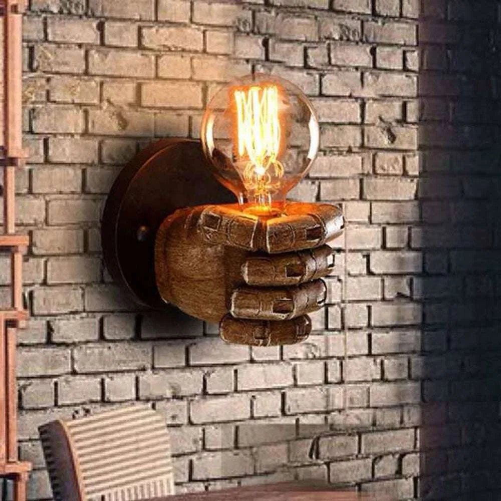 Creative Retro Resin Wall Light - Julia M LifeStyles