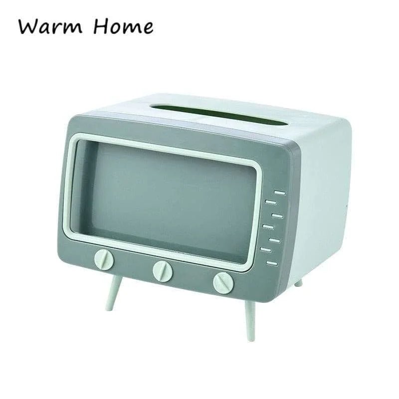 Creative Tissue Boxes Retro Television Phone Holder - Julia M LifeStyles