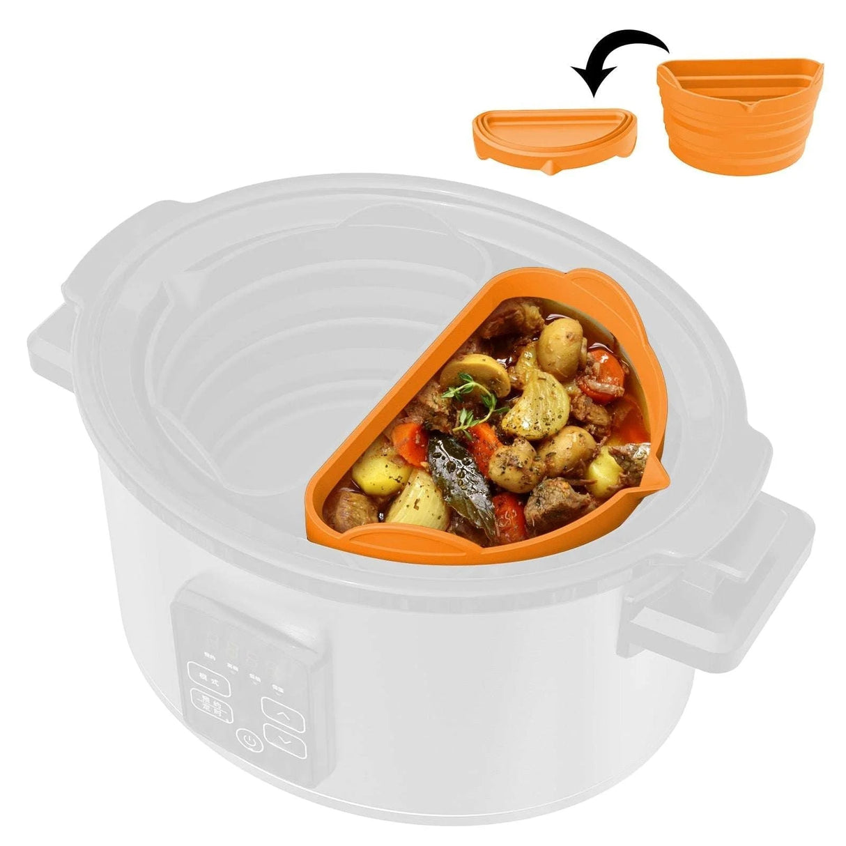 Crockpot Divider - Versatile Slow Cooker Accessory - Julia M LifeStyles