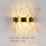 Crystal Elegance Wall Lights - Julia M LifeStyles