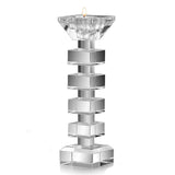 Crystal Glass Creative Romantic Candle Holders Tealight Candlestick Wedding Decorations Home Party Ornaments Desktop Candlestick - Julia M LifeStyles