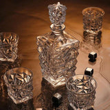 Crystal Glass Wine Decanter Set - Julia M LifeStyles