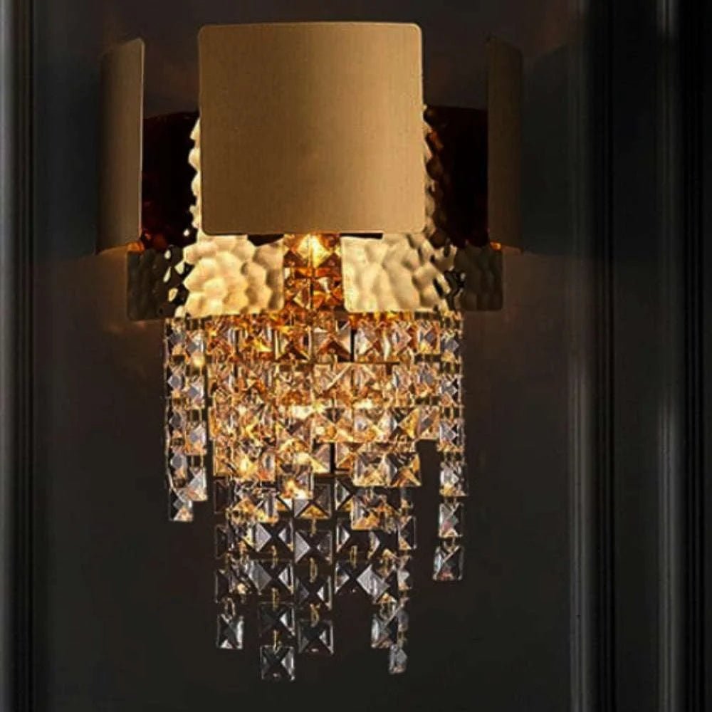 Crystal Glow Wall Lamp - Julia M LifeStyles