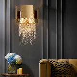Crystal Glow Wall Lamp wall light fixtures Julia M Home & Kitchen   