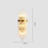 LED Crystal Wall Lamp wall light fixtures Julia M Home & Kitchen   