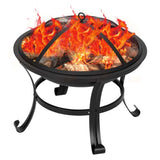 Curved Feet Iron Brazier Burning Fire Pit - Julia M LifeStyles