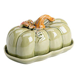 Cute and Novel Pumpkin with Lid Ceramic Dining Plate Snack Plate Kitchen Utensils Restaurant Utensils New Year's Festival Gifts - Julia M LifeStyles