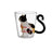 Cute Black Cat Glass Coffee Mug Set - Kawaii Japanese Style - Julia M LifeStyles