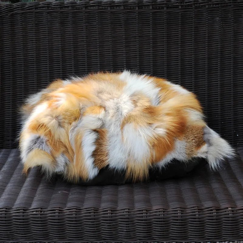 CX - D - 96B New Products Silver Fox Fur Red Fox Fur Sofa Cushion Cover - Julia M LifeStyles